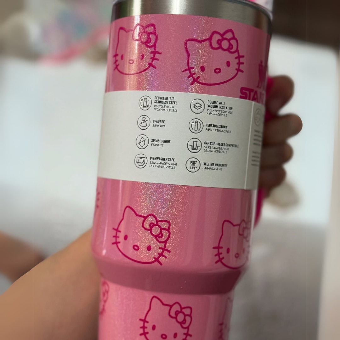 Hello Kitty X Stanley Pink