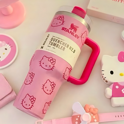 Hello Kitty X Stanley Pink